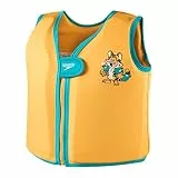 Speedo Kleinkinder Schwimmweste für Auftrieb | Schwimmen Lernen | Schwimmunterricht Aanadi Orange/Aquarium/Black 4-6YR