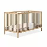 Ehrenkind® Babybett PUR 120x60 aus Buchenholz | Natur | Kinderbett 9-Fach höhenverstellbar mit entnehmbaren Stangen | Baby Bett