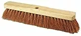 Andreas Bürsten Saalbesen 30 cm mit Naturfaser aus Kokos mit Stielloch