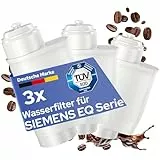 [3x] Wasserfilter für Brita Intenza | TÜV zertifizierter Kaffeegenuss | ersetzt Siemens TZ70003 / TCZ70033 / TCZ70033A | VAF004 Milux
