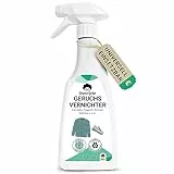 Emma Grün® Geruchsentferner Spray für Schuhe, Auto, Wohnung & Haustier [500ml] - Geruchsneutralisierer für Wohnung, Räume, Katzenklo - Katzenurin Geruchsentferner Extrem - Schuhspray gegen Geruch