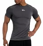 SMILODOX Herren Kompressionsshirt Carnos, Muskelbetontes T-Shirt, Enganliegendes Fitness Shirt, Seamless & Atmungsaktives Trainingshirt mit Body Mapping & feuchtigkeitsregulierung, Gym & Workout