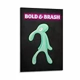 MNXBCL Bold and Brash Meme Dekorative Malerei, Leinwand, Wandposter und Kunstdruck, moderne Familienschlafzimmer-Dekoration, Poster, 30 x 45 cm