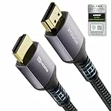 Stouchi 2m HDMI Kabel 8K 10K 4K Certified Ultra High Speed ​​ 48Gbps 4K120 144Hz RTX 3080 eARC HDR10 4:4 HDCP 2.2 & 2.3 Dolby kompatibel mit Fire TV/Roku TV/PS5/Xbox Series X/Samsung/Sony/LG