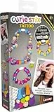 Lansay - Cutie STIX - Tattoo-Nachfüllset für Kinderschmuck - Modell 12345 - Kreatives Bastelset zum Schmuck Gestalten - 70+ Stix-Teile - Ab 6 Jahren - Bunte Variationen - Set enthält Teile für Ketten