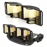 MMOBIEL Vergoldete Parabolische RC Signalbooster-Sendeantennen, 2 Stück, für RC Drohnen Helikopter DJI Mavic Mini 2 / Zoom/Air Fly 2 / Phantom/FPV/Inspire Controller-Sender, inkl. Handbuch