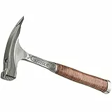 Peddinghaus XSTRIKER Latthammer 850g mit magnetischem Nagelhalter, geraut, gewichtsoptimiert, Ledergriff