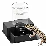 Fravsiu Reptile Water Feeder, Automatic Leak Proof System, Constant Hydration Device, Gecko Drinking Waterer, for Snake Lizard Bearded Dragon Home Indoor Garden Yard Backyard Tank Habitat Usea
