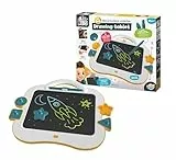 BUKI FK014 - Meine erste Maltafel ab 18 Monaten – Leichte Kinder Zeichentafel mit Griff, 4 Silikon-Stempeln, Multicolor-Bildschirm, 35x30 cm, nur 500 g