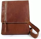 Shalimar Unisex – Erwachsene Messenger Bag-6008 Bag, Hellbraun, Einheitsgröße
