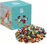 Plus-Plus 3976 Geniales Konstruktionsspielzeug, Regenbogen, Kreativ-Bausteine, Bausteineset für Kinder, 600 Teile