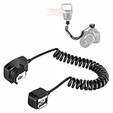 Neewer 4.2'/1.3m TTL Off Camera Flash Speedlite Kabel für DSLR 800D/750D/700D/650D/600D/7D2/7D/6D2/6D/5D4/5D3/5D2/5DS/1D4/1D3/100D/80D/70D/60D Kameras