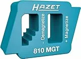 HAZET Magnetisier- / Entmagnetisier-Werkzeug 810MGT - Magnetisierer und Entmagnetisierer für Schraubendreher, Werkzeuge und eisenhaltige Kleinteile - in HAZET Logo-Form