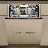 Bauknecht B8I HP42 LC Vollintegrierbarer Geschirrspüler/ 60 CM/ 15 Maßgedecke/PowerClean Pro-Effektive Hochdruckdüsen/Natural Dry-Automatische Türoffnung-Bessere Trocknung/MaxiSpace-Mehr Innenraum