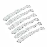 LIOOBO 6Pcs Billard Taschen Ersatz Baumwolle Billardtisch Taschen Schwere Taschen Netze Snooker Taschen Snooker Tisch Netze für Snooker Sport Zubehör