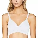 Triumph Damen BH Micro Fun N, ohne Bügel, ohne Polsterung, Verstellbare Träger, 85B, Weiß