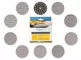 Mirka Abranet Netzschleifscheiben Ø 150mm Klett/Mix-Pack 1 von jeder Körnung 80, 100, 120, 150, 180, 220, 320, 400, 600 + Schutzauflage / 10 Stk/Für 150mm Exzenterschleifer, Schleifmaschinen