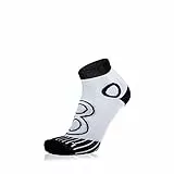 EIGHTSOX Runningsocken Newcomer Short, White/Black, 45-47