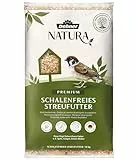 Dehner Natura Premium Wildvogelfutter, Streufutter schalenfrei, Ganzjahresfutter proteinreich / energiereich, hochwertiges Vogelfutter für Wildvögel, 10 kg