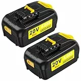 2Stück Ersatzakku für Worx WA3644 PowerShare,20V - 4,0 Ah Li-Ion,Für alle Worx Geräte Geeignet