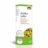 SUNLIFE Arnika Salbe 1 x 100 ml I Entzündungshemmende Pflege bei Muskelkater & Sport I Schmerzsalbe & Schmerzgel Alternative zur Regeneration I Vitamin E Creme bei Gelenkschmerzen & Hautpflege