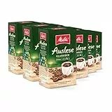 Melitta Auslese Filter-Kaffee 12 x 500g, gemahlen, Pulver für Filterkaffeemaschinen, starke Röstung, geröstet in Deutschland, im Tray