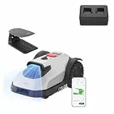 eufy C15 Mähroboter ohne Begrenzungskabel mit Garage+4G, bis 500m², TrueVision, ohne RTK, Keine Signalprobleme, Auto-Kartierung, sicher für Igel, intelligente Navigation, präzises Randmähen