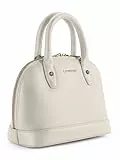 Lazarotti Bologna Leder Handtasche Damen | mit Henkel & abnehmbaren Tragegurt | mittelgroße Henkeltasche 24 cm