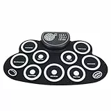 Hztyyier Elektronisches Pad, Faltbar, Wiederaufladbar, mit Integriertem Lautsprecher für Enthusiasten, Silikon-Übungen für Anfänger