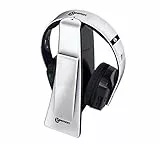 Geemarc CL7400 - Kopfhörer mit optischem Anschluss und verstärkter Lautstärke für Fernseher, Mobiltelefone und Computer für Senioren und Hörgeschädigte - Geringer oder starker Hörverlust - Version DE