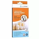 6X Mottenfalle Lebensmittel von culiclean, Lebensmittelmotten anzeigen, Lebensmittelmottenfalle, Küchenmottenfalle Klebefallen statt Schlupfwespen, Motten Küche Küchenmotten Mottenmittel