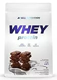 ALLNUTRITION WPC Whey Protein Pulver mit Aminosäuren - Eiweiss Protein Pulver - Fettarmes Proteinpulver Isolate für Muskelaufbau und Erholung nach dem Fitness - 908g - Double Chocolate