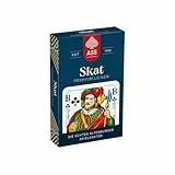 Ass Altenburger FSC Skat Leinen, französisches Bild in Faltschachtel, White, 6.4 cm x 1.4 cm x 9.5 cm