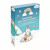 Nici 42358 Kosmetik Adventskalender Einhorn Theodor and Friends – Einhorn Adventskalender Mädchen ab 3 Jahren – Weihnachtskalender Kinder – Schmink & Schmuck Adventskalender mit tollen Geschenken