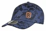 SABBOT Henry Herren Cap, Camouflage Muster, Taktische Cap, Basecap, Atmungsaktiv, Baseball Cap, Verstellbare Baseballmütze mit Baumwolle, Freizeit und Outdoor (Dunkelblau)