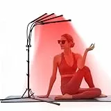 Trayvespace Infrarotlampe, 660nm & 850nm Rotlichtlampe