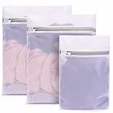 Boxlegend Wäschenetz für Waschmaschine 3er Set - Wäschesack Wäschebeutel mit Reißverschluss Wäschesäckchen Laundry Bag für BH, Reise, Schuhe, Koffer, Socken, Unterwäsche, Babykleidung