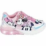 CERDÁ LIFE'S LITTLE MOMENTS | Sportschuhe für Mädchen Minnie Mouse mit LED-Lichtern und widerstandsfähiger TPR-Sohle im Disney-Stil