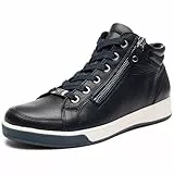 ara Damen Rom Sneaker, Blue 12 44499 66, 39 EU