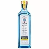 Bombay Sapphire Premier Cru London Dry Gin, Murcian Lemon, 47 Vol.-%, 70 cl / 700 ml, zu 100% per Dampfinfusion destillierte Spirituose mit handverlesenen Zitrusfrüchten