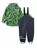 CareTec gefütterte Matschhose und gefütterte Regenjacke Kinder im Set