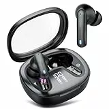 AI Kopfhörer Übersetzer, 3-in-1 Translator Earbuds, Bluetooth 5.4 Sprachübersetzer 135 Sprachen mit App, 50Std, 5Übersetzungsmodi Echtzeit Übersetzer Ohrhörer für Lernen, Reisen, Business,Schwarz