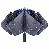 ACEIken Sturmfester Automatik Regenschirm - Kompakter,Faltbarer Taschenschirm für Herren und Damen,8 Rippen,Wasserdicht und Winddicht,Ideal für Reisen und Alltag,106/116 cm Spannweite