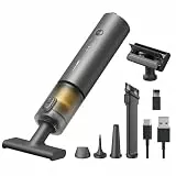 HOTO Handstaubsauger Akku 20000Pa Starke Saugkraft, 4-in-1-Kabelloser Autostaubsauger mit Gebläse- & Luftgebläsepumpe, Mini Staubsauger für Auto, Tierhaare, Teppich, Tastaturen & Schreibtisch