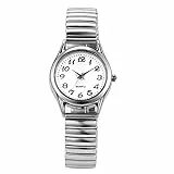 Avaner Armbanduhr Herrenuhren mit großem Zifferblatt Modische Damenuhren mit elastisches Armband, Analog Quarzuhr für Männer Frauen Paare