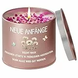 PRSTENLY Abschiedsgeschenk Kollegen, Lavendel Kerze 9OZ, Neuanfang Geschenk zum Abschied Kollegin Renteneintritt Neuer Job Einzug Gute Besserung Abitur für Frauen Freundin Familie