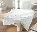 Bettdecke 135x200 und Kopfkissen Set Bettenset Bettwarenset 80x80 Steppbettdecke 135x200 Ganzjahresdecke - 60° waschbar Schlafdecke Duvet Zudecke (1x 135x200 cm + 1x 80x80 cm Comfort)