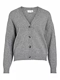 Vila Female Strickjacke VIRIL V-Ausschnitt