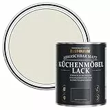 Rust-Oleum abwaschbare Küchenschrankfarbe in hellgrau mit Matt Finish - Portlandstein 750ML