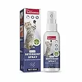 routinfly Katzen-Spray-Abschreckungsmittel, Bitter-Trainingshilfe, Katzen- und kratzfester Möbelschutz zum Fernhalten – drinnen und draußen, 50 ml, Halloween-Ornamente 852